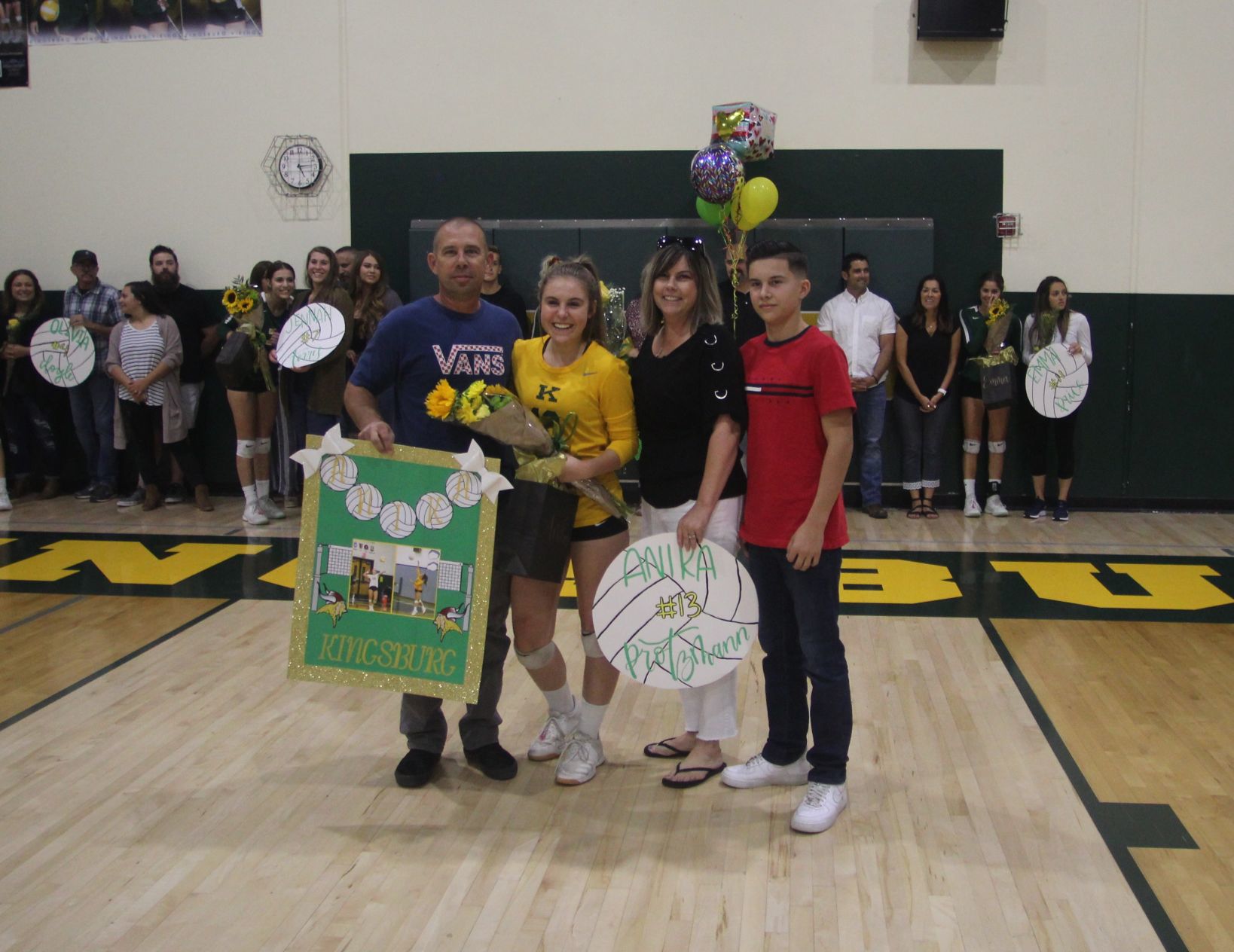 Vikings sweep the Bears on senior night